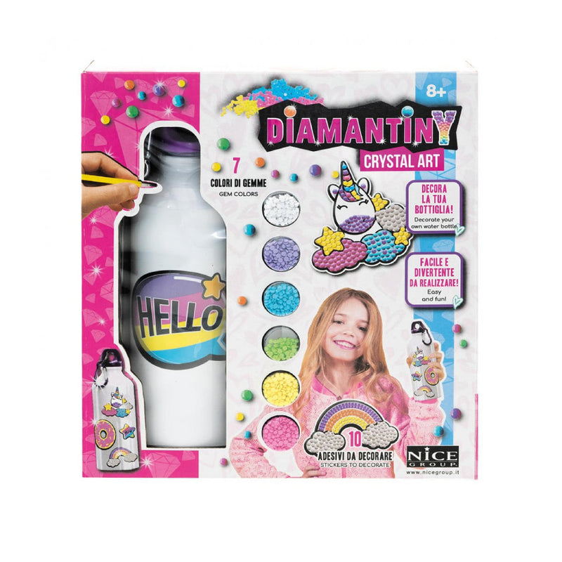 Kit Diamantiny Crystal Art Eco Botella