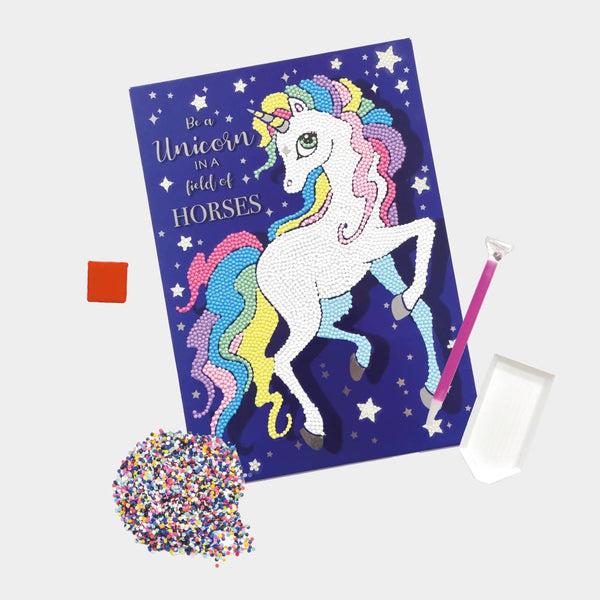 Pintar con Diamantes Infantil Unicornio Milbby (1)