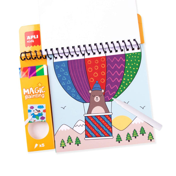 Bloc Magic Painting con Rotuladores Apli Kids (1)