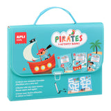 Set 3 Libros Actividades Mundo Pirata Apli Kids