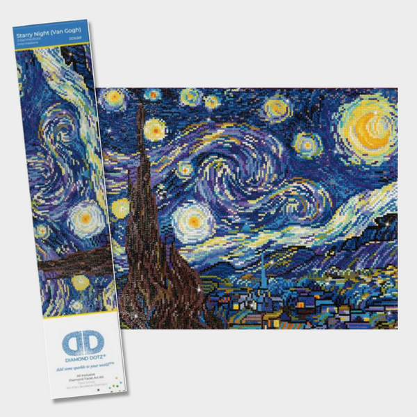 Kit Diamond Painting Noche Estrellada Diamond Dotz