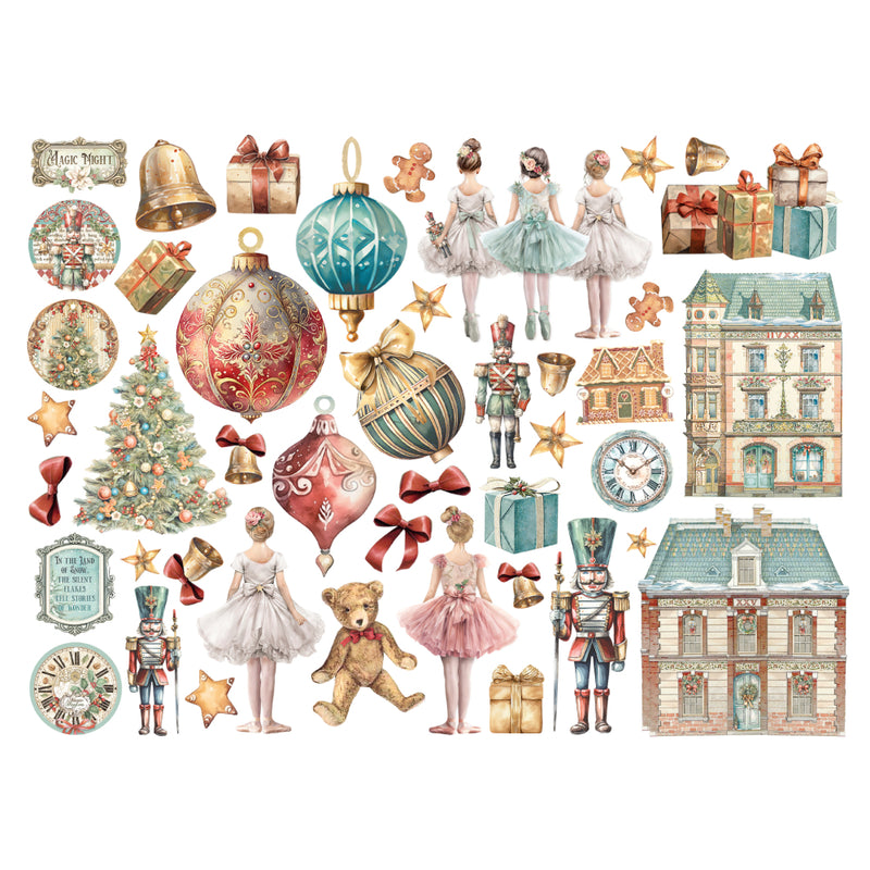 stamperia die cuts navidad