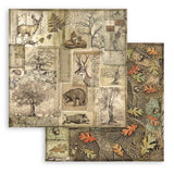 Set Papeles Scrap Forest 12x12 Stamperia (7)