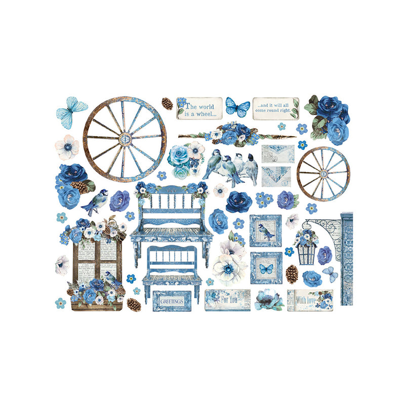 Sets 52 Die Cuts Blue Land (1)