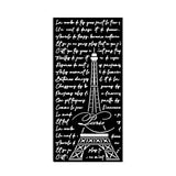 Plantilla Stencil Torre Eiffel 12x25 Stamperia (1)