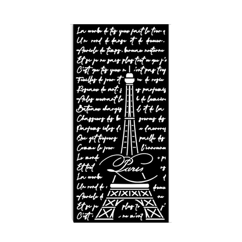 Plantilla Stencil Torre Eiffel 12x25 Stamperia (1)