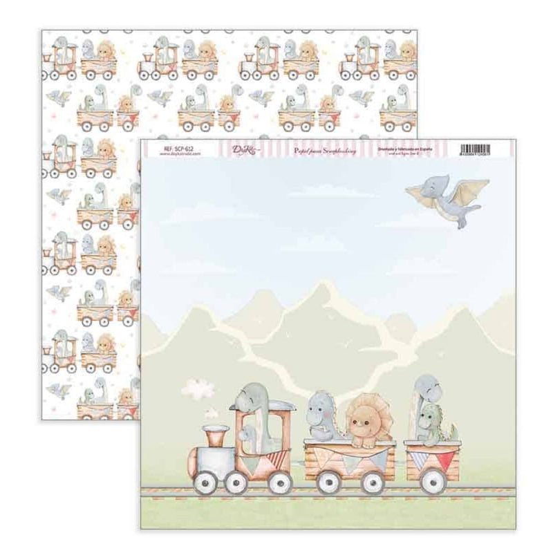 Set Papeles Scrap 30x30 Puro Amor Niño Dayka (2)