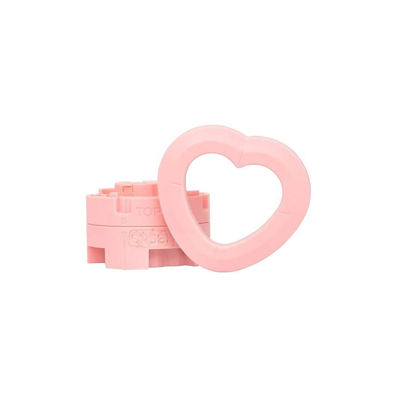 18 Insert Button Press Heart 2,5cm We R Makers (1)