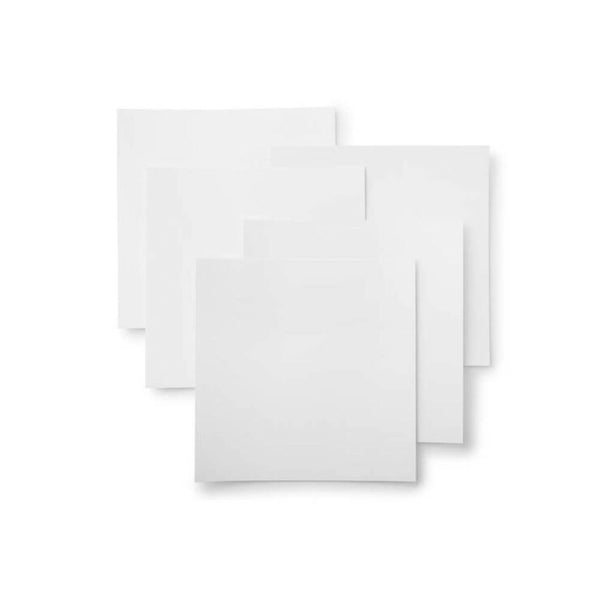 Set 10 Cartulinas Adhesivas Blancas 33x33cm Cricut (1)