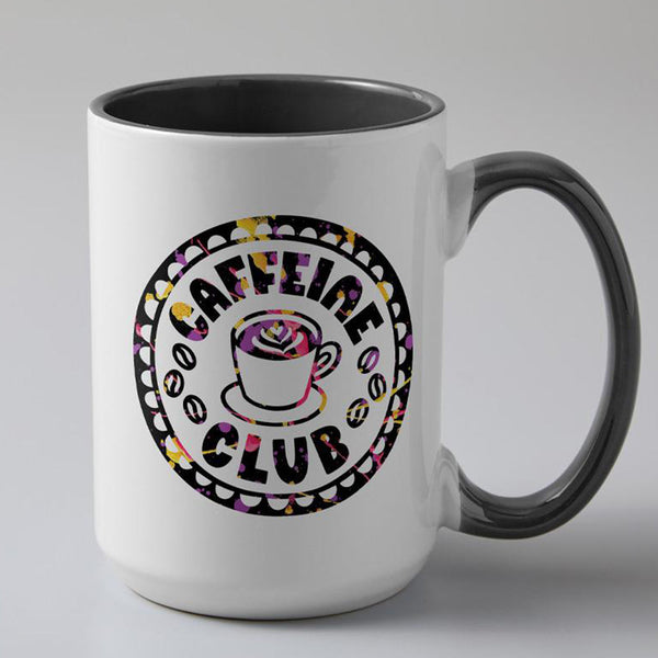 Taza Biselada Blanco y Gris 425ml Cricut (1)