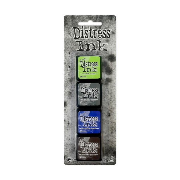 Set 4 Mini Tintas Distress Ink 14 Tim Holtz