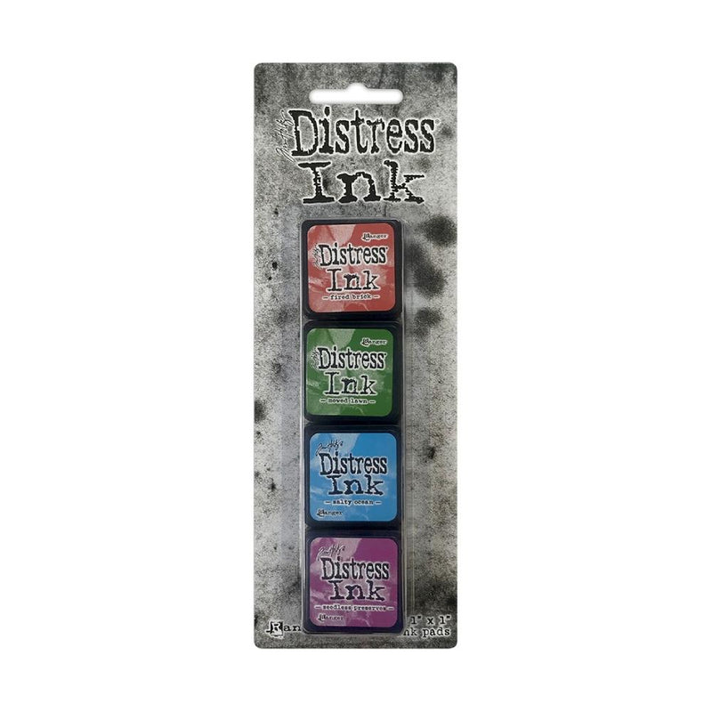 Set 4 Mini Tintas Distress Ink 2 Tim Holtz