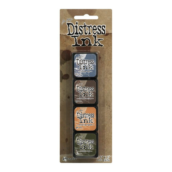 Set 4 Mini Tintas Distress Ink 9 Tim Holtz