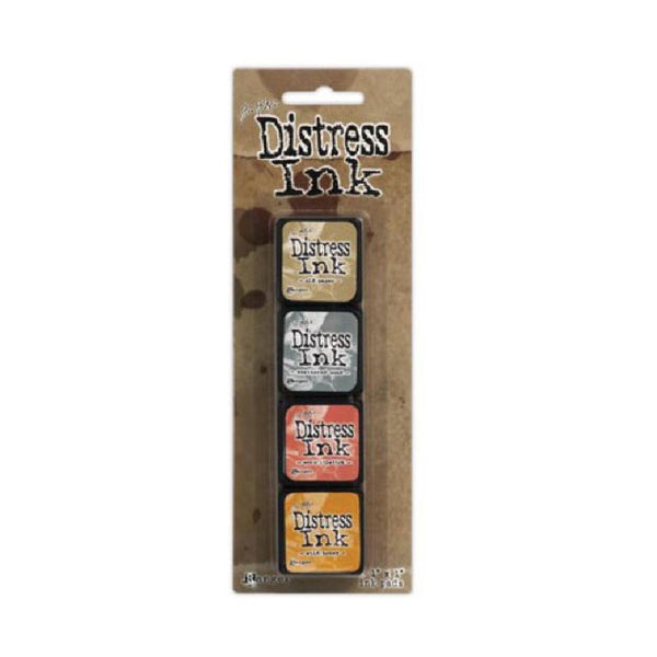 Set 4 Mini Tintas Distress Ink 7 Tim Holtz