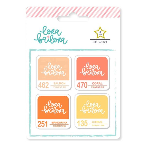 Set De Tintas Lora Bailora & Peach