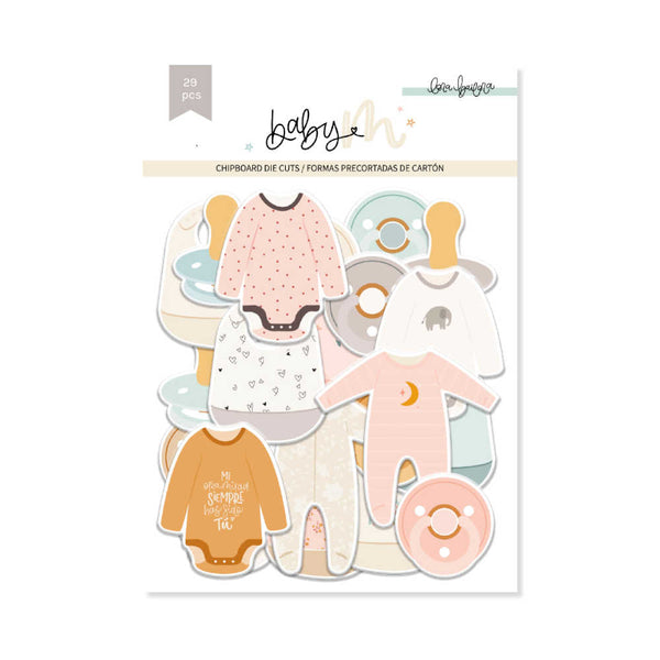 Die Cuts Chipboard Ilustraciones Baby M Lora Bailora