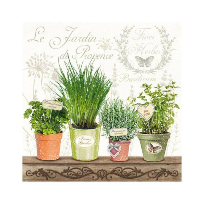 Pack 20 Servilletas 33x33cm Jardín de Provenza Ambiente Europe