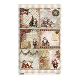 Papel Arroz Father Christmas Minis