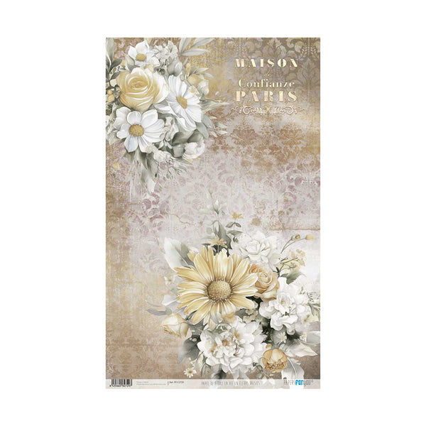 Papel Arroz 54x33 30g La Vie En Fleurs Daisies II