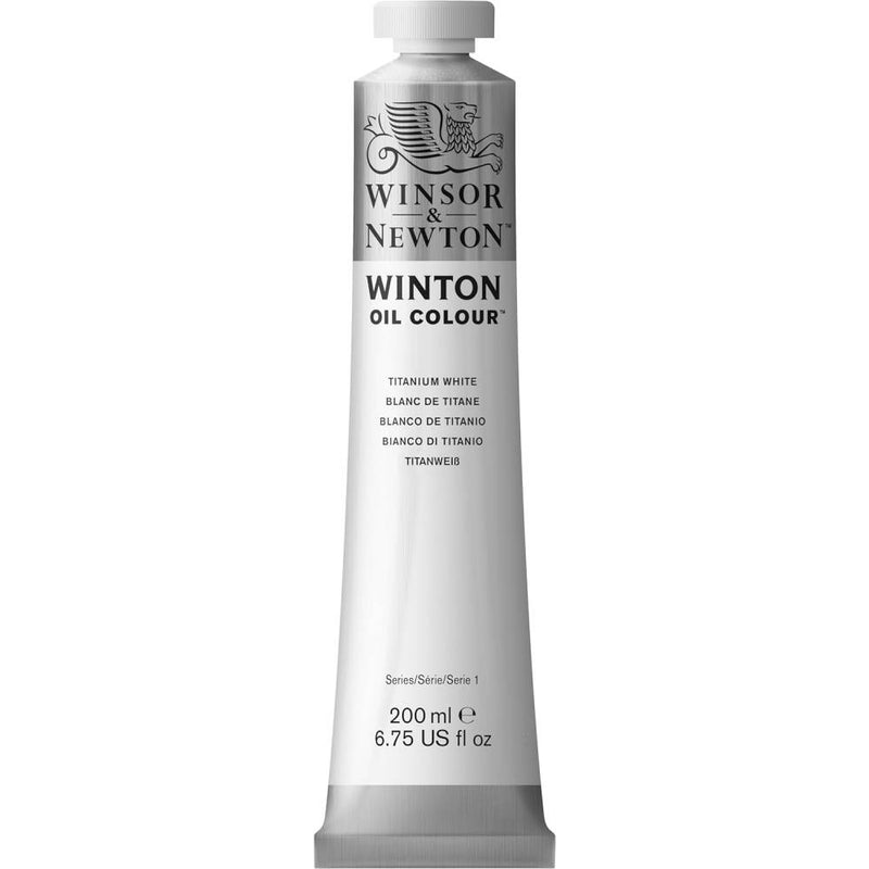 Tubo Óleo Winton 200ml Blanco Tintanio Winsor & Newton