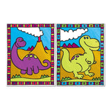 Set Pintar por Números 12 Piezas Dinosaurio y Volcán Royal & Langnickel (1)