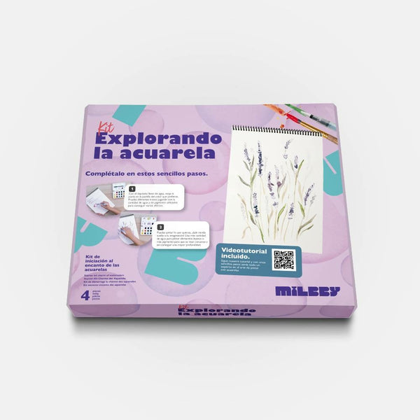 Explorando la acuarela: Kit de Iniciación al Encanto de las Acuarelas