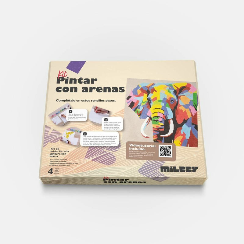 Arte con Arenas: Kit de Iniciación de pintar con arena