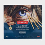 Caja Madera 48 Lápices Lightfast Derwent