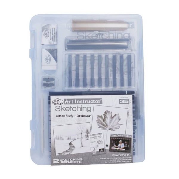 Caja Plástico 35 Piezas Sketching Royal & Langnickel