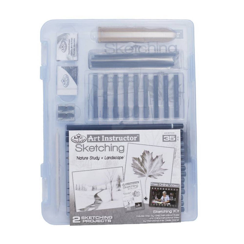 Caja Plástico 35 Piezas Sketching Royal & Langnickel