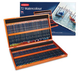 Caja Madera 72 Lápices Watercolour Derwent (2)