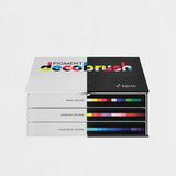 Caja 36 Rotuladores Pigment Decobrush Karin