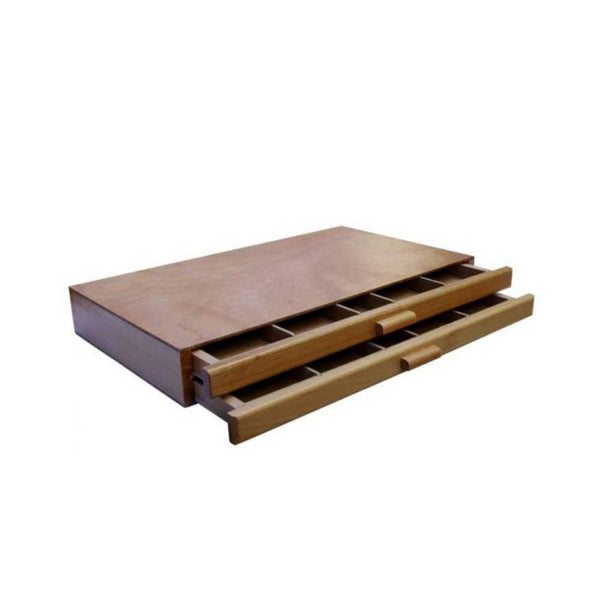 Caja Madera Haya para Pastel 2 Cajones