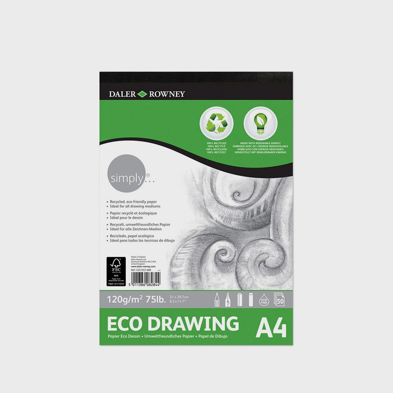 Bloc Eco Dibujo A4 120g Daler Rowney