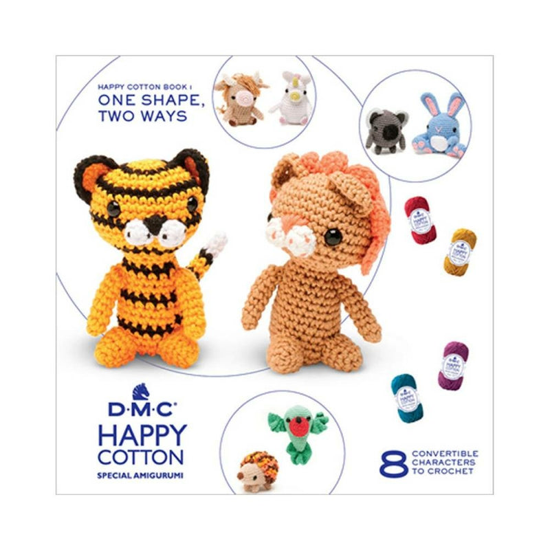 Happy Cotton Libro 8 Amigurumis Personajes DMC