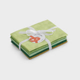 Fat Quarter Surtido Green Dye 45x55cm The Lanners