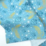 Fat Quarter Single Harry Potter Marine (2)