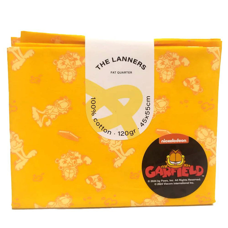 Fat Quarter Garfield Naranja The Lanners