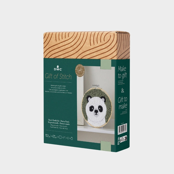 Kit Punch Needle Patricio el Panda