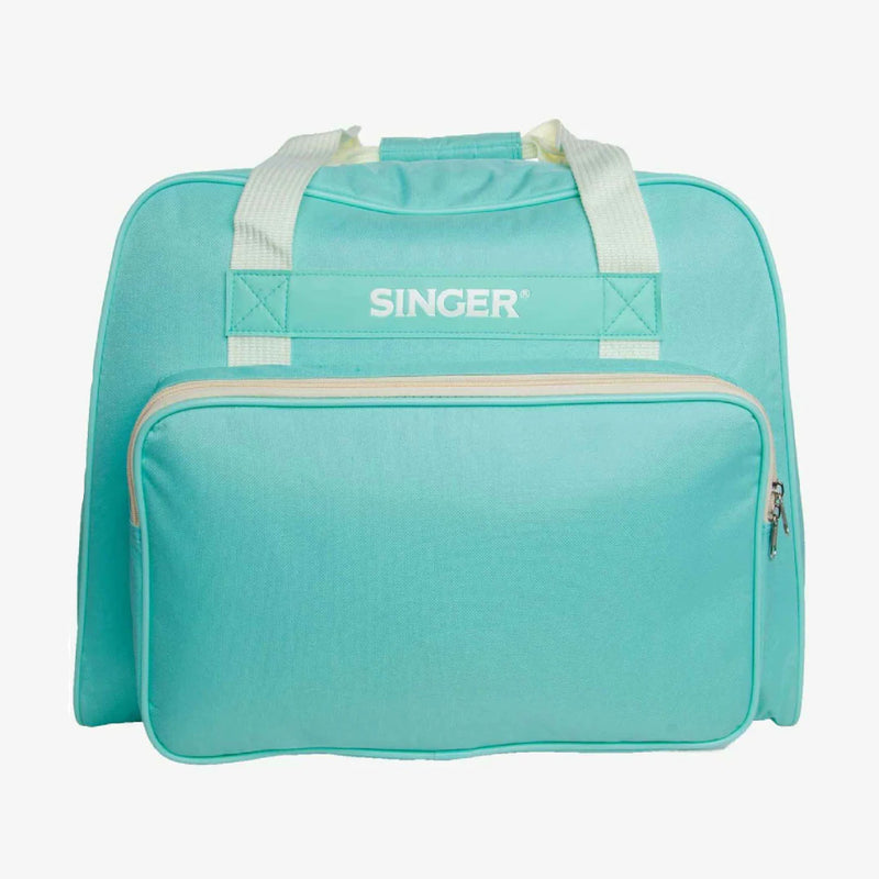 Bolsa máquina de coser azul singer