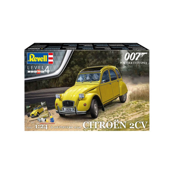 Maqueta James Bond Citroen 2 CV