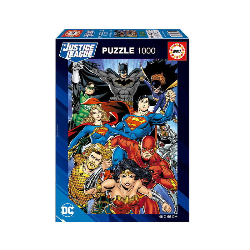 Puzzle 1000 Piezas Superhéroes Justice League DC Educa