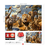 Puzzle 1000 Piezas Animales Salvajes Educa (2)