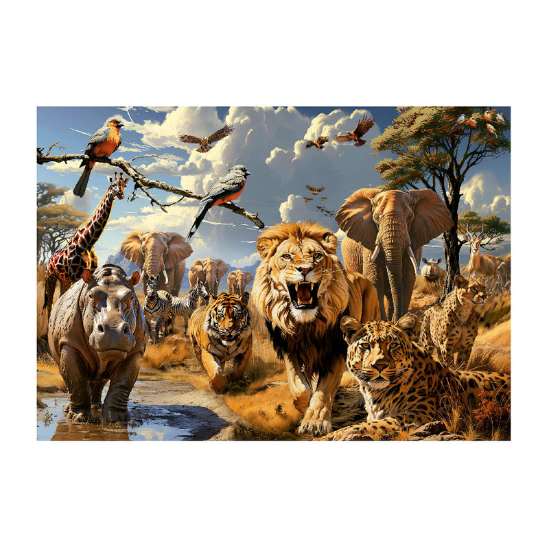 Puzzle 1000 Piezas Animales Salvajes Educa (3)