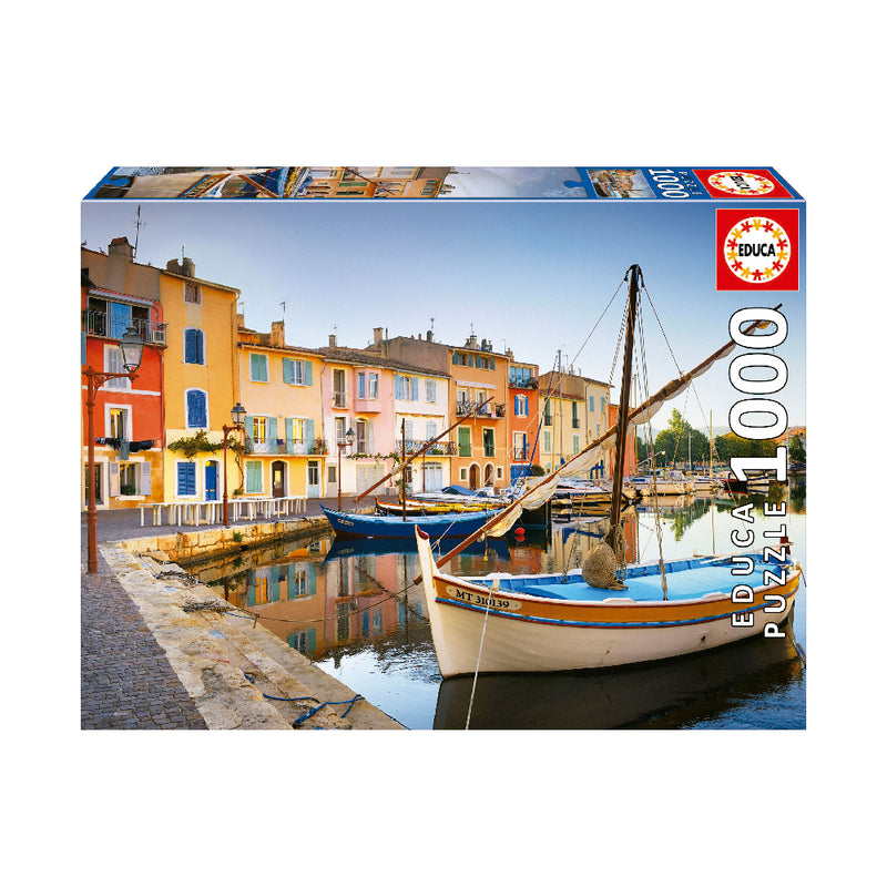 Puzzle 1000 Piezas Puerto de Martigues Provenza Educa