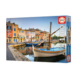 Puzzle 1000 Piezas Puerto de Martigues Provenza Educa (1)