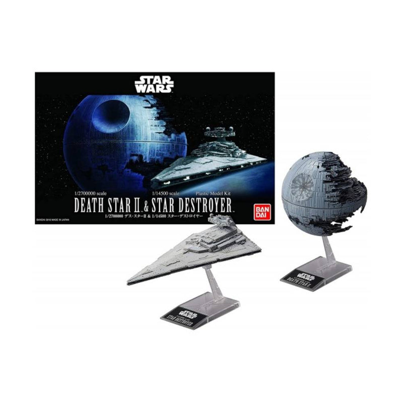 Maqueta Star Wars Death Star II y Star Destroyer (2)