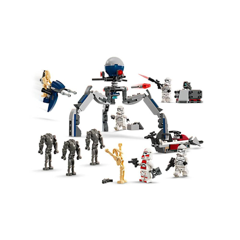 LEGO Star Wars Pack Combate Soldado Clon y Droide (2)