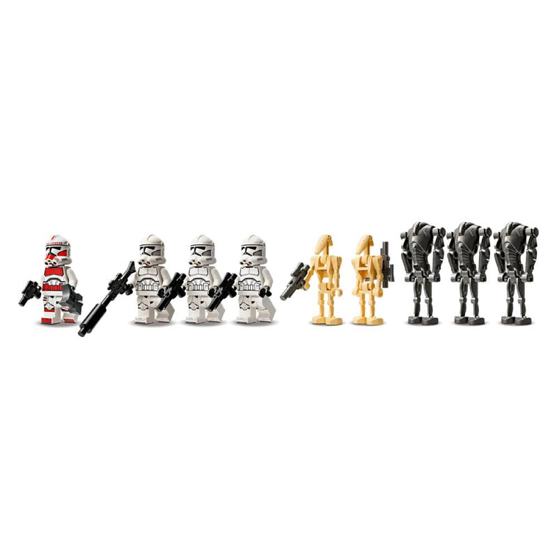 LEGO Star Wars Pack Combate Soldado Clon y Droide (4)