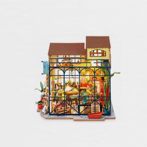 Maqueta Miniature Emilys Flower Shop Robotime (1)